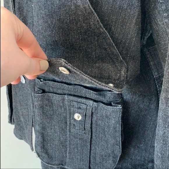 Lauren Jeans Co Denim Button Up Jacket - Picture 10 of 12